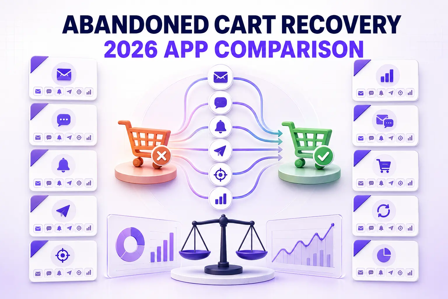Best Shopify Abandoned Cart Recovery Apps for 2026: The Honest Comparison
