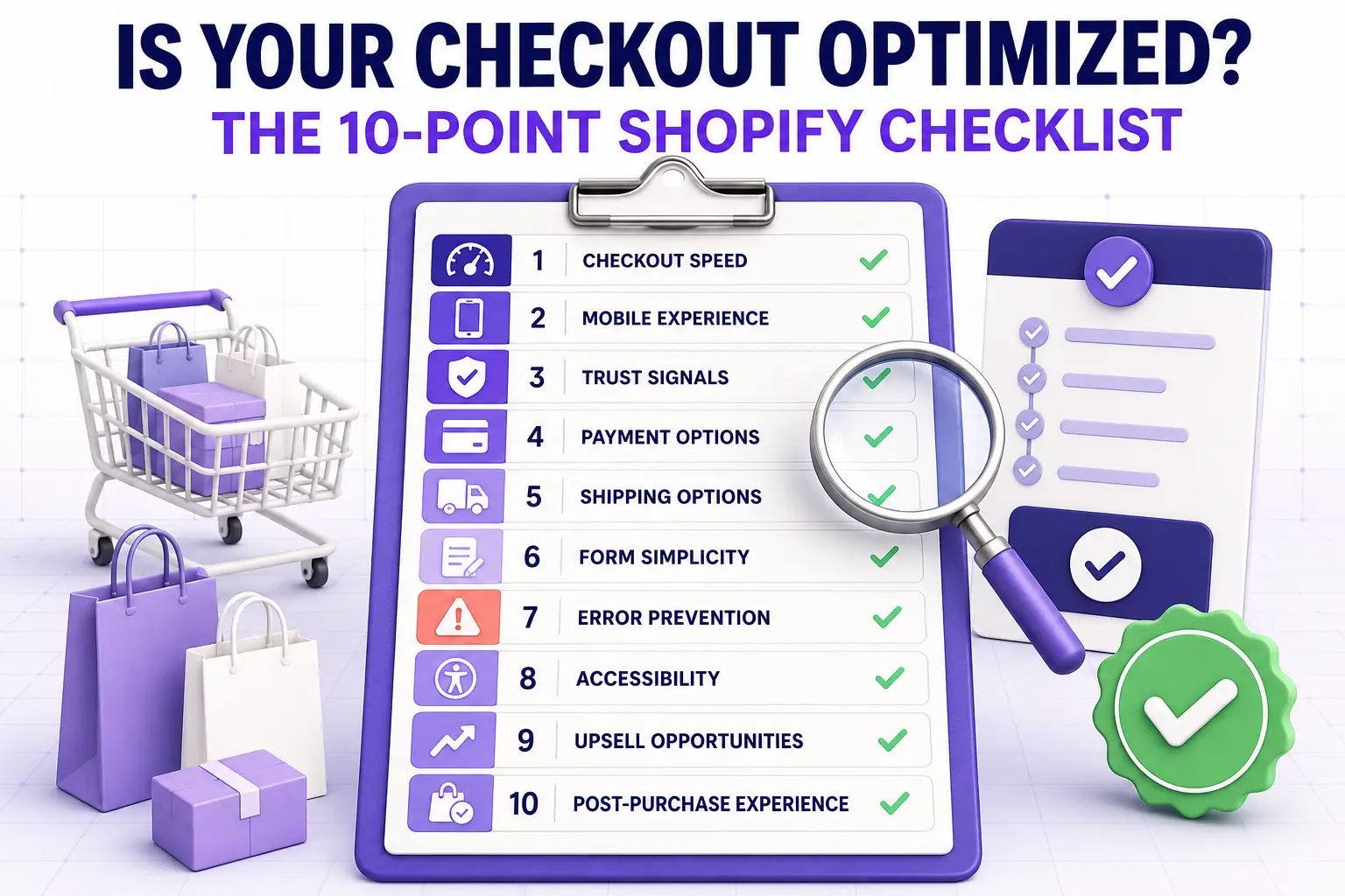 Is Your Shopify Checkout Optimized? A 10-Point Checklist