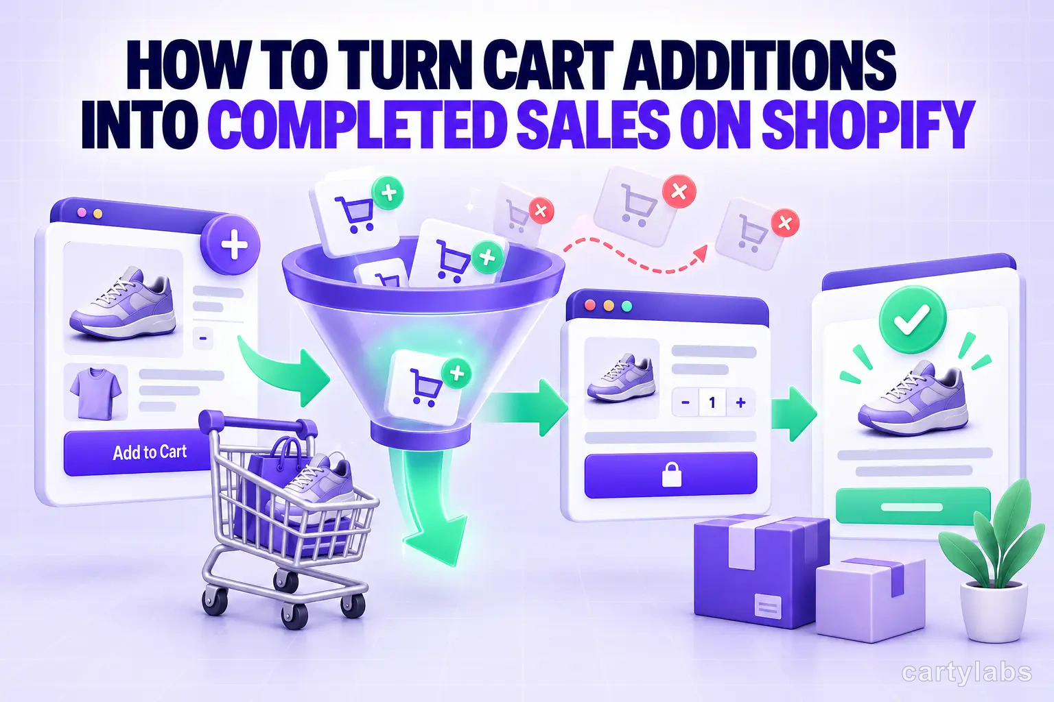 How to Turn Cart Additions Into Completed Sales on Shopify